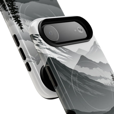 Grey Tough 2.0 Magsafe Phone Case for iPhone - Granite Ridge Mist