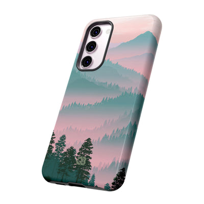Teal Tough Phone Case for Samsung - Alpine Mist Teal