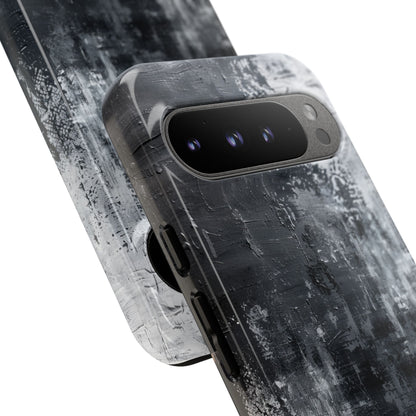 Texturiertes Blackscape Google Pixel 9 Pro XL Case - Tough