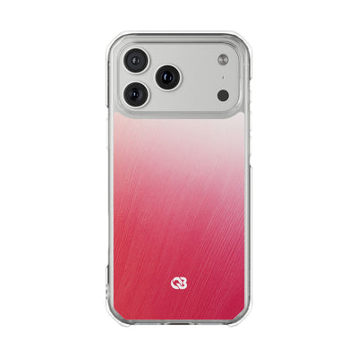 Rose Haze · Clear Impact Magnetic Phone Case for iPhone · Pink