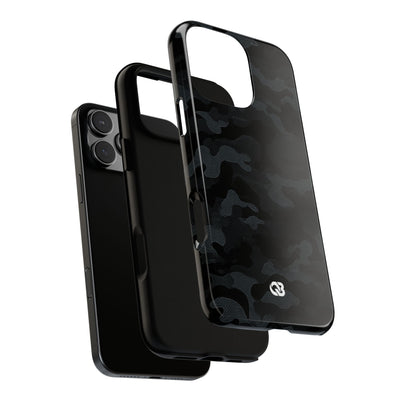 Blackout Urban Camo · Tough Phone Case for iPhone · Black