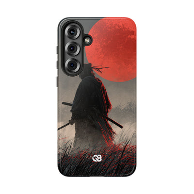 Crimson Moon Ronin · Tough Phone Case for Samsung · Black