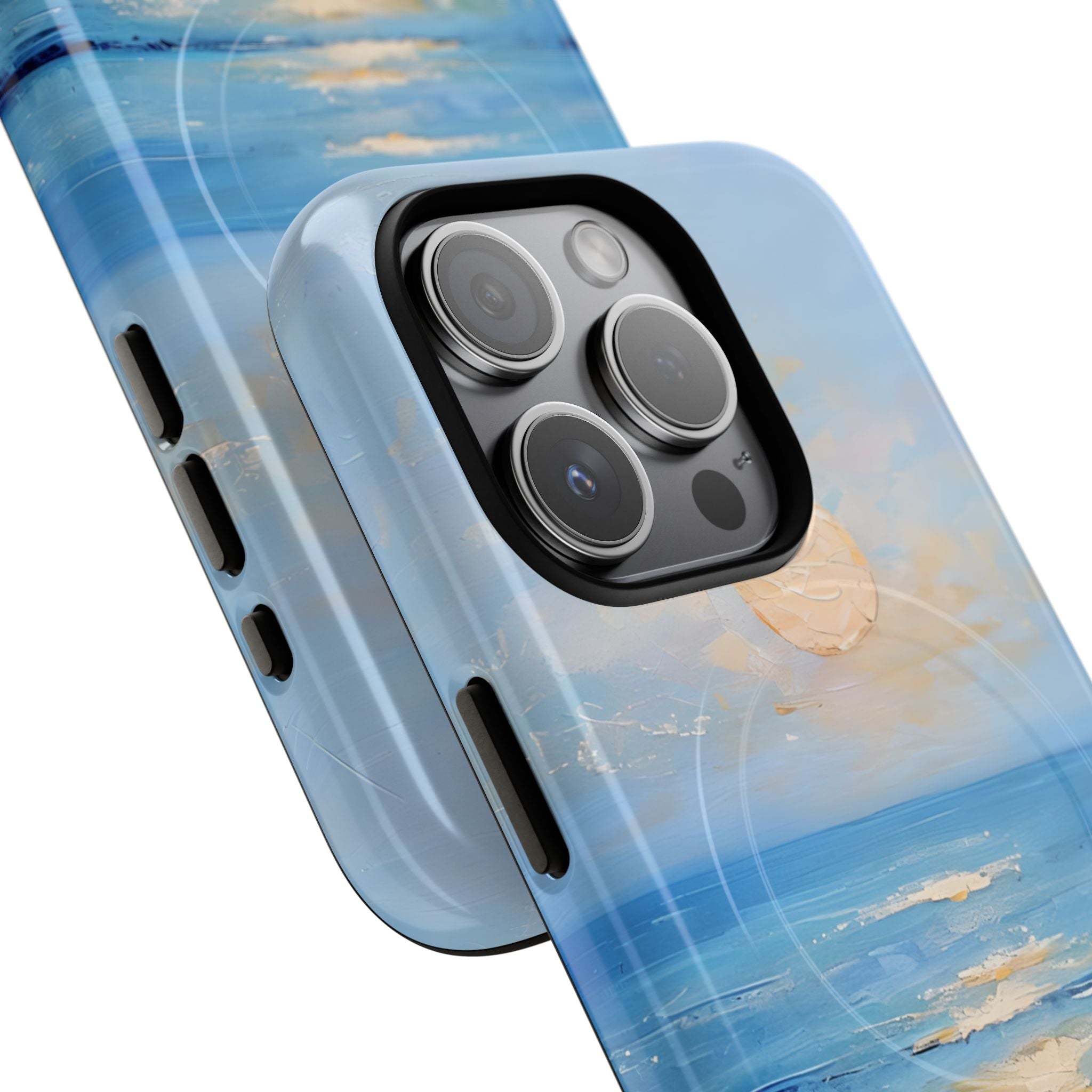 Cerulean Shoreline Sun · Tough+ Phone Case for iPhone · Magsafe