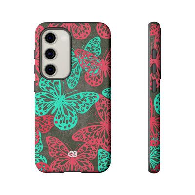 Electric Papillon · Tough Phone Case for Samsung · Pink