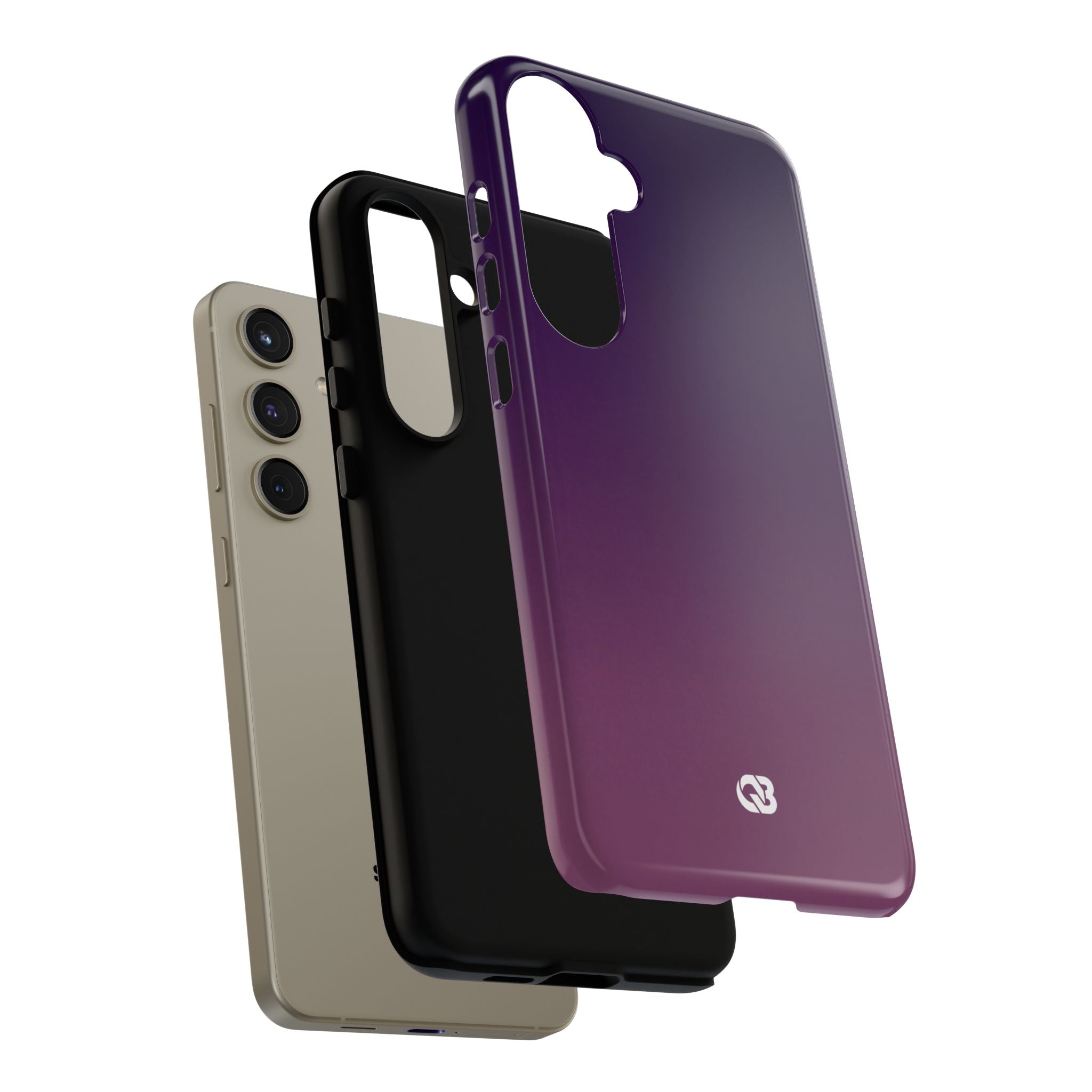 Purple Tough Phone Case for Samsung - Nocturnal Plum Fade