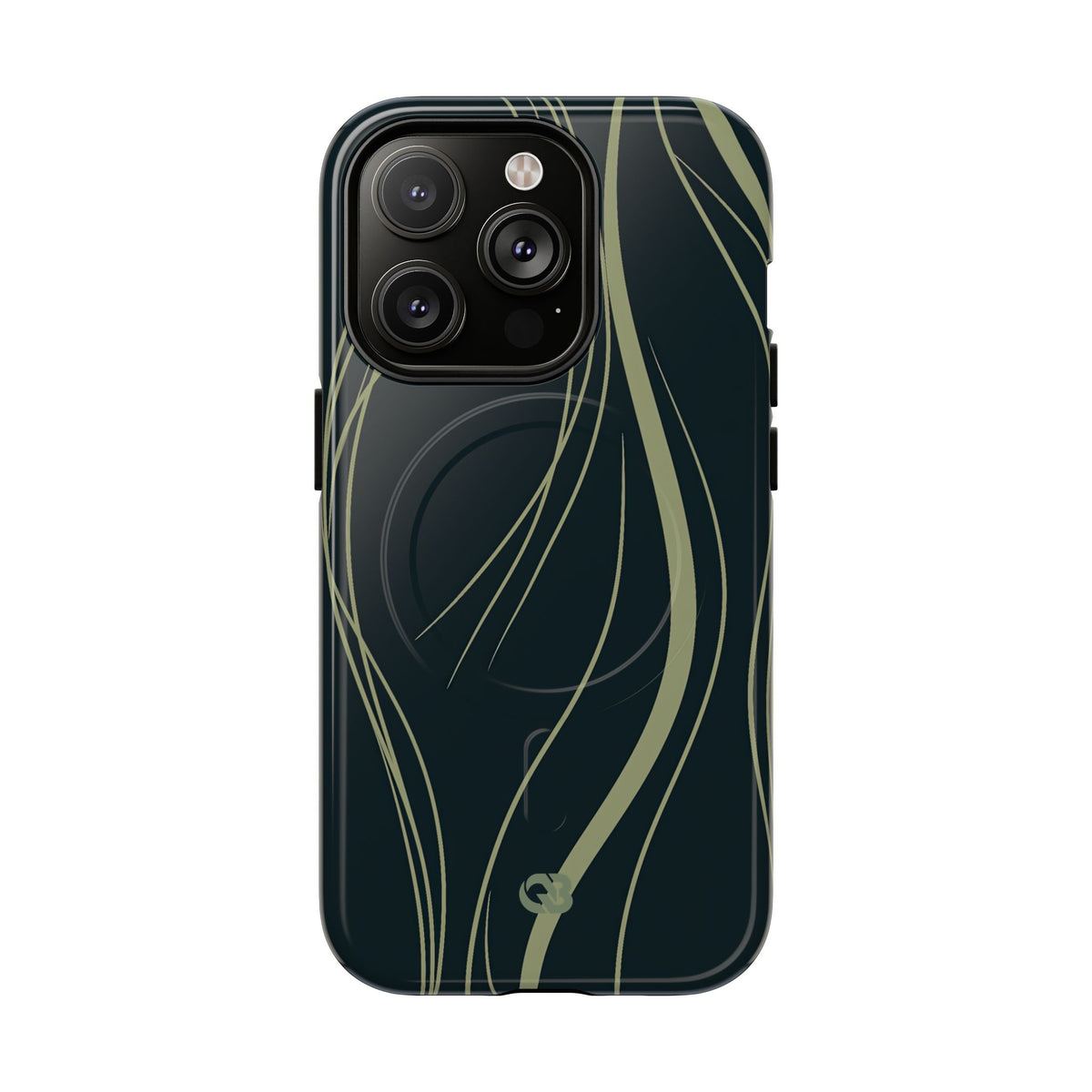 Serpentine Reeds · Tough 2.0 Magnetic Phone Case for iPhone · Green