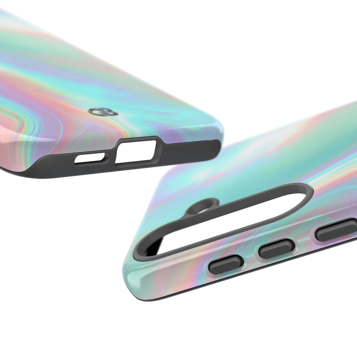 Prismatic Liquid Light · Tough Phone Case for Samsung · Teal