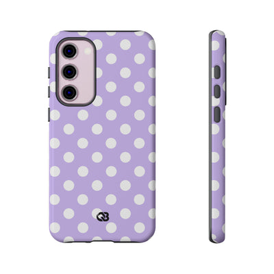 Lavender Polka Grid · Tough Θήκη για Samsung