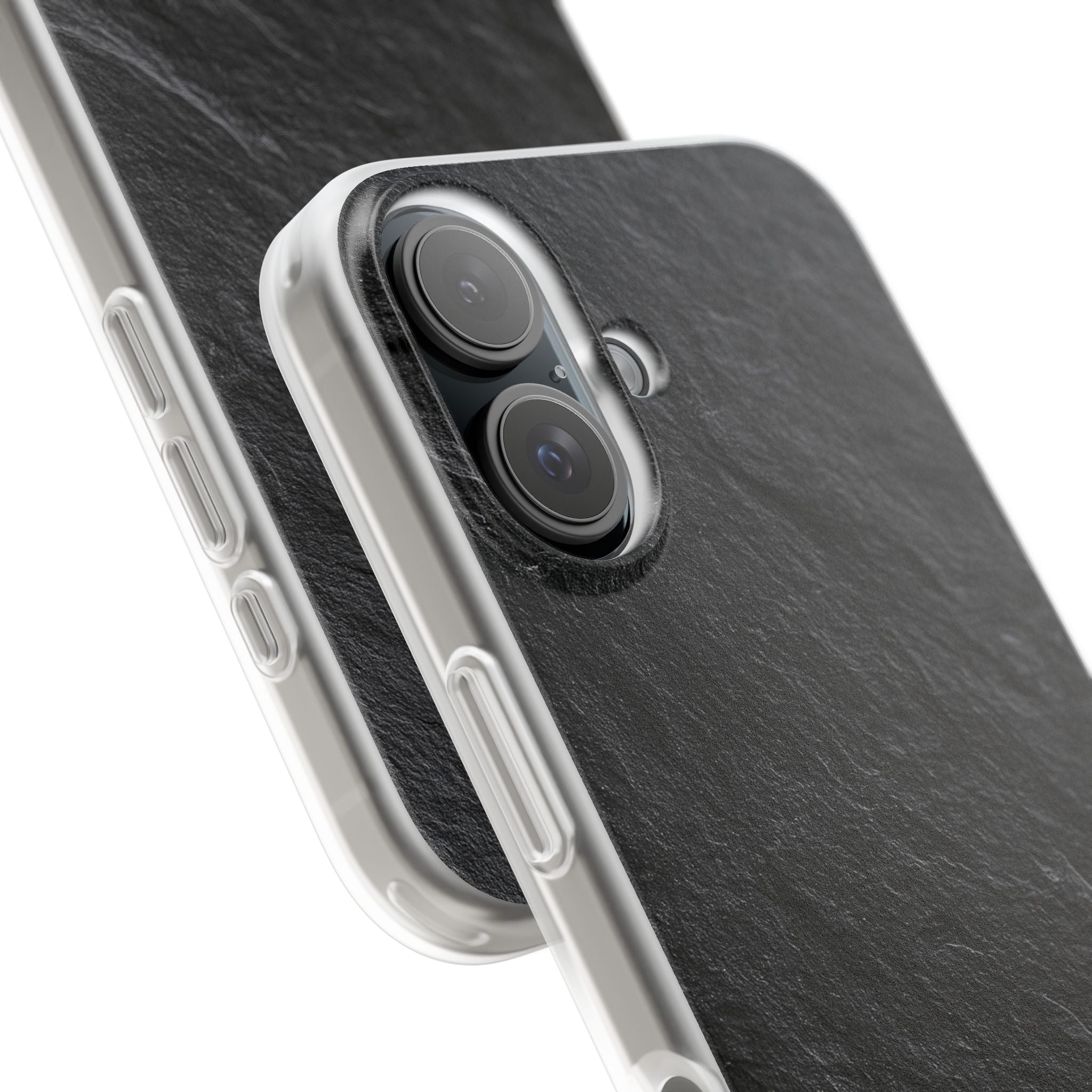 Black Lite Phone Case for iPhone - Raw Obsidian Slate