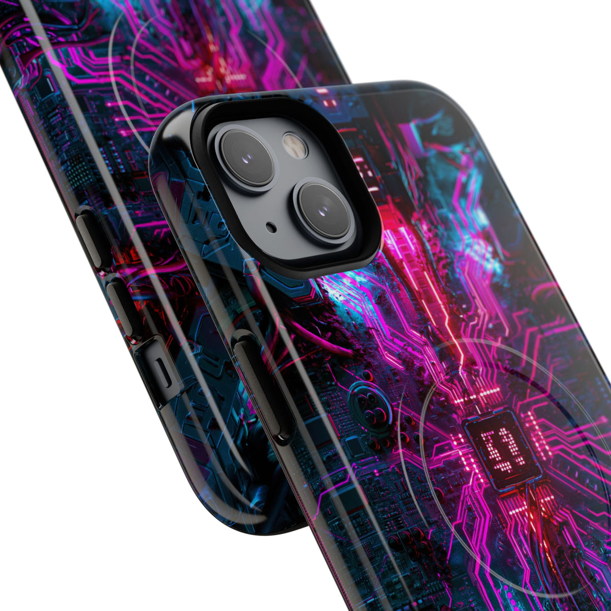 Neural Circuit Core · Tough 2.0 Magnetic Phone Case for iPhone · Black