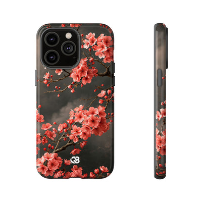 Dark Sakura Nocturne · Tough Phone Case for iPhone · Black