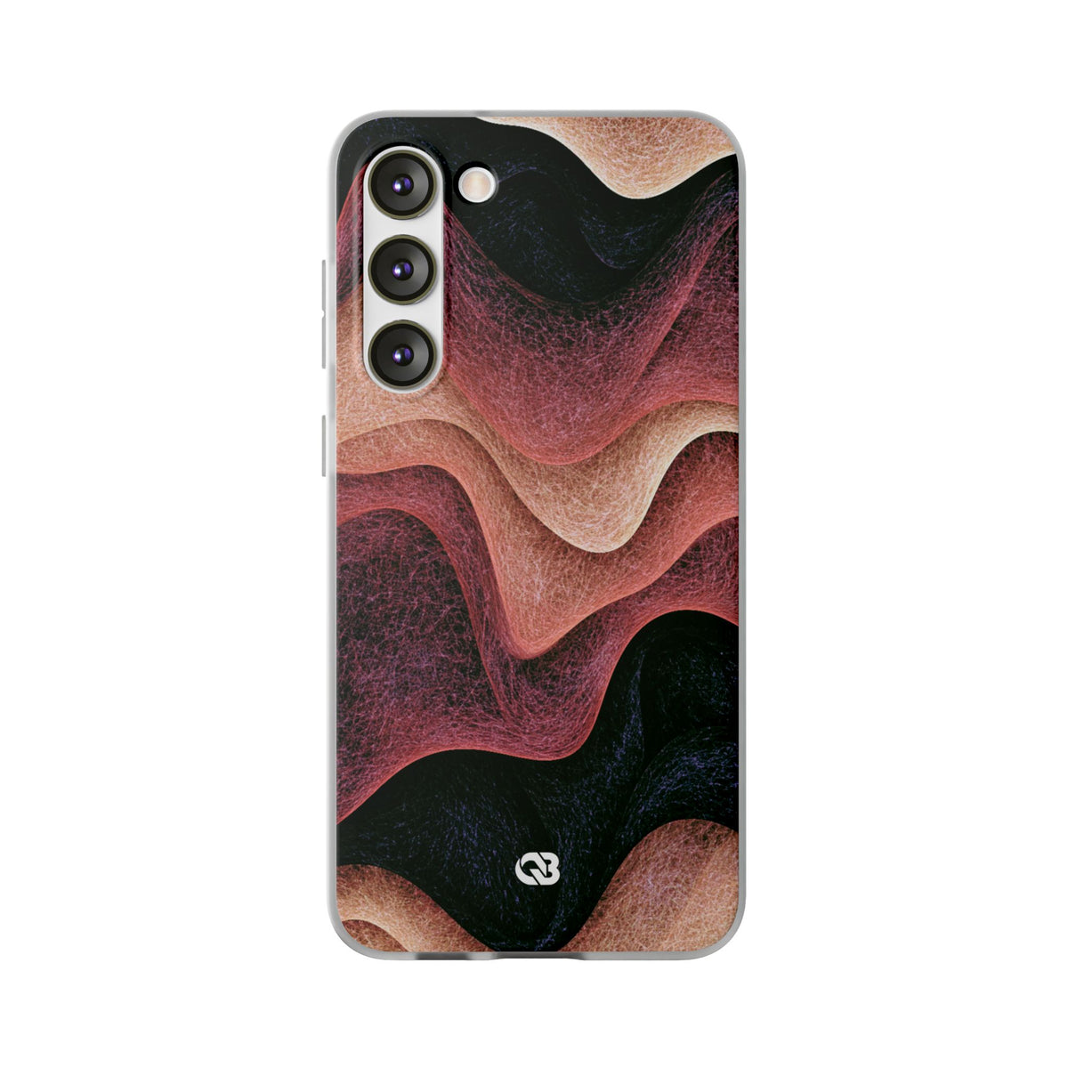 Rose Contour Waves · Lite Phone Case for Samsung · Pink
