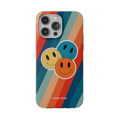 Triple Smile Breeze iPhone 14 Pro Max Cover - Blød