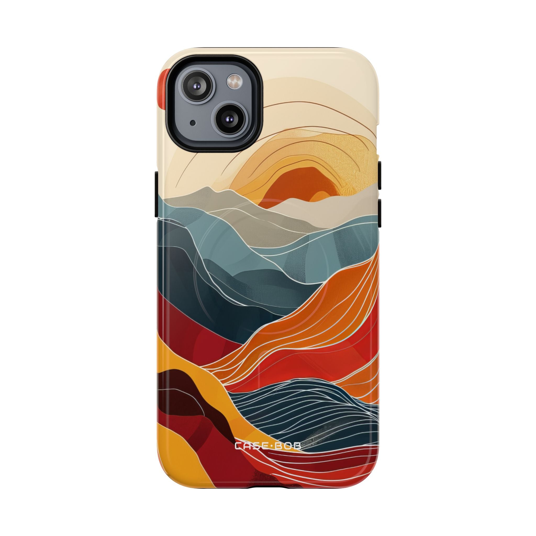 Sunlit Ridges iPhone 14 Plus Cover - Tough+