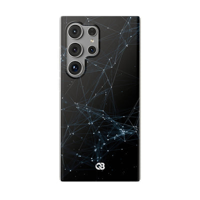 Black Lite Phone Case for Samsung - Arctic Neural Mesh