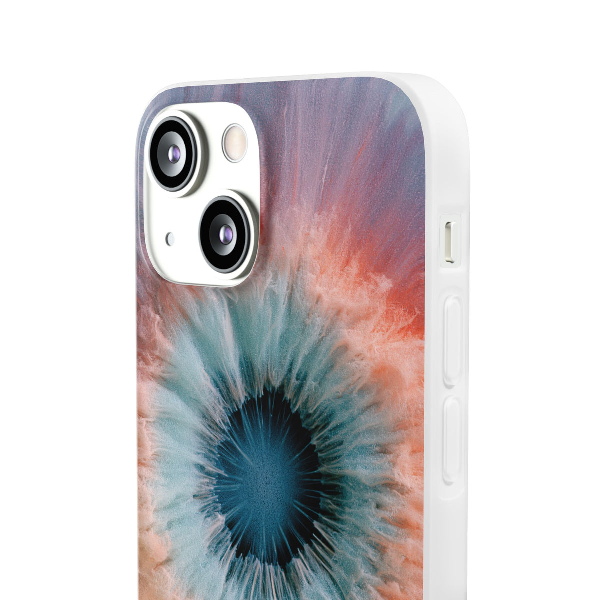 Radiant Aura Core · Lite Phone Case for iPhone ·  Orange