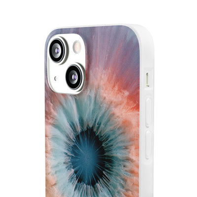 Radiant Aura Core · Lite Phone Case for iPhone ·  Orange