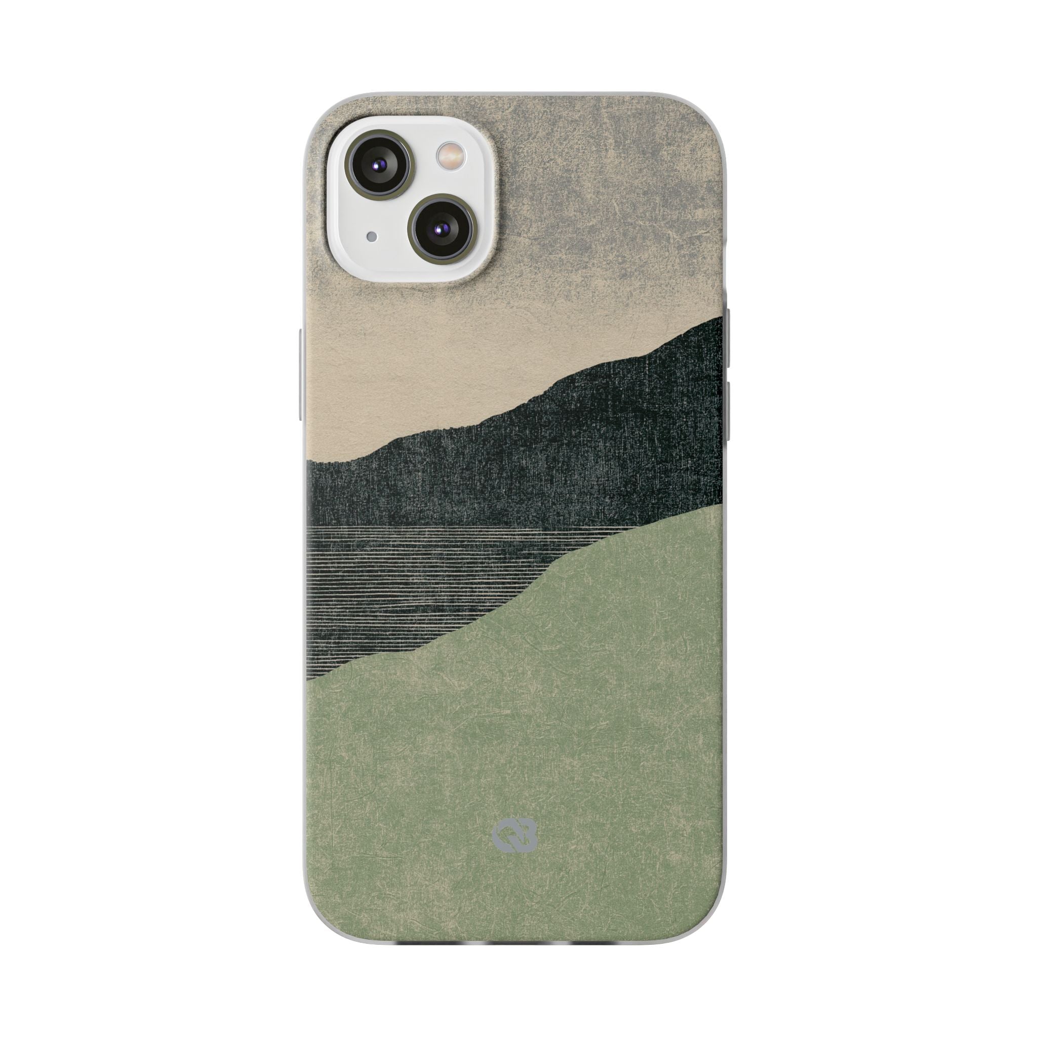 Green Lite Phone Case for iPhone - Moss Ridge Grain