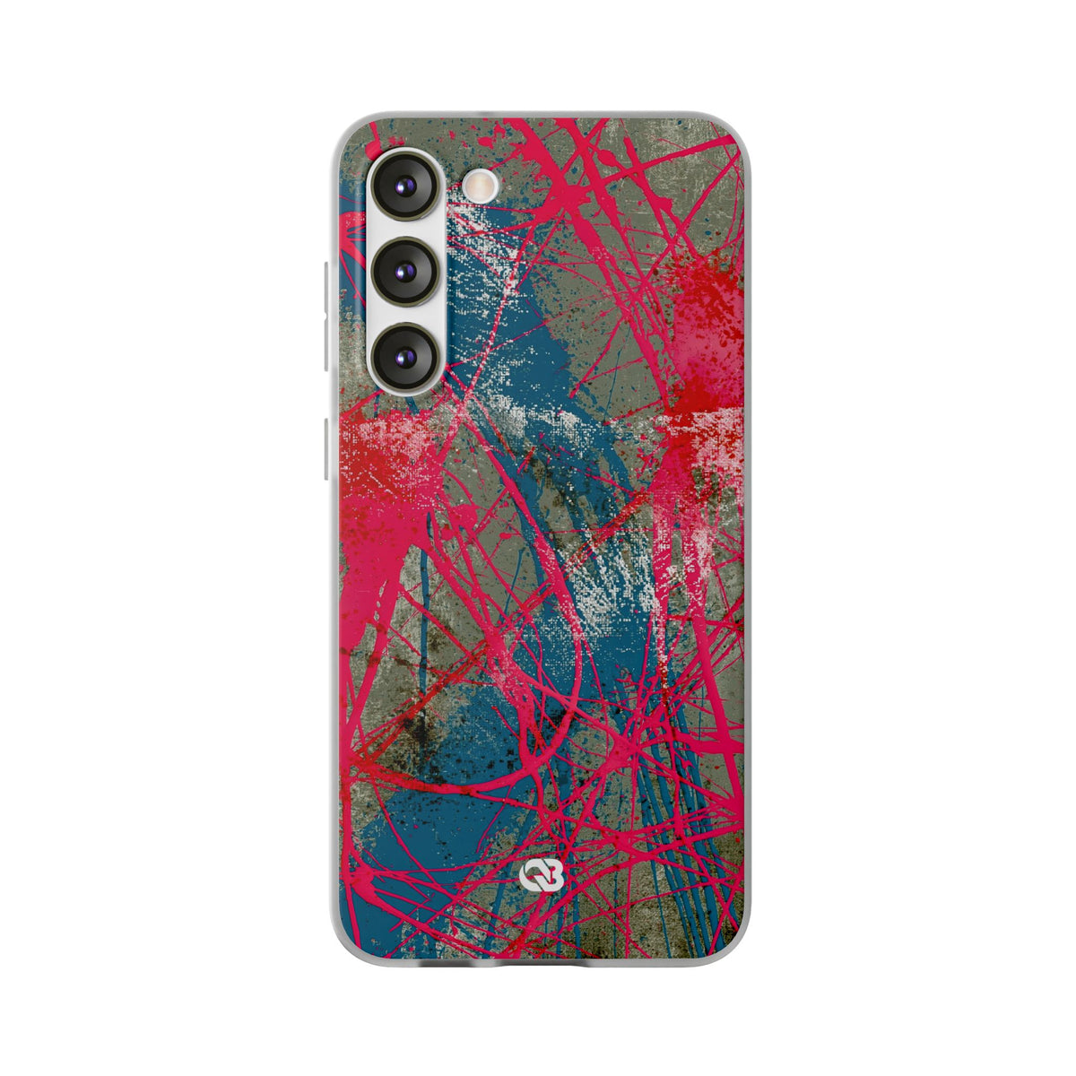 Neon Static Drip · Lite Phone Case for Samsung · Pink