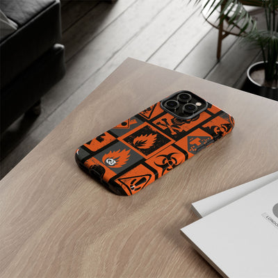 Urban Hazard · Tough Phone Case for iPhone · Orange