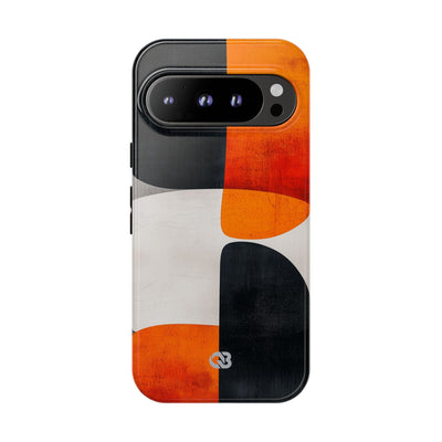 Burnt Amber Flow · Tough Phone Case for Google Pixel