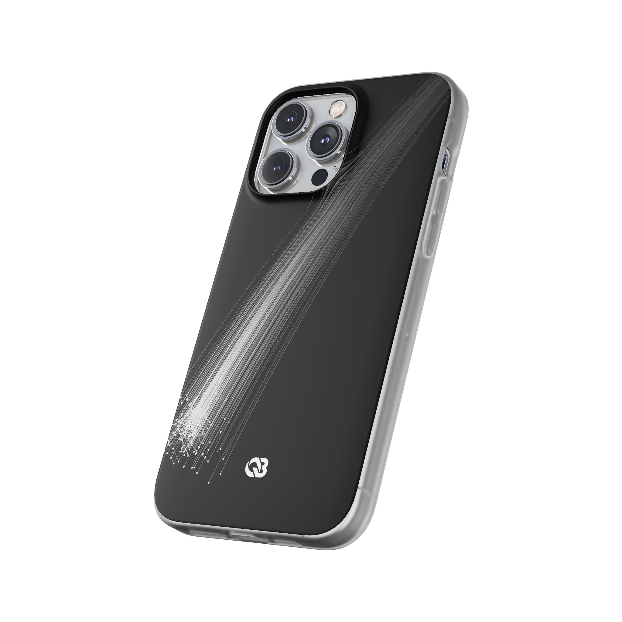 Black Lite Phone Case for iPhone - Linear Velocity Beam