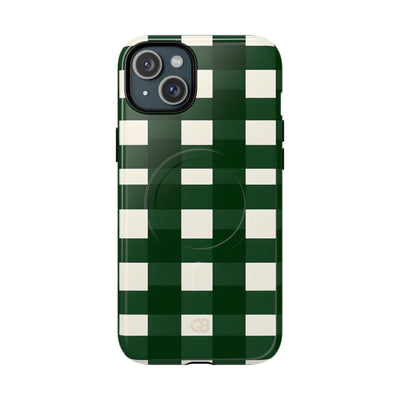 Hunter Green Plaid · Tough+ Phone Case for iPhone · Magsafe