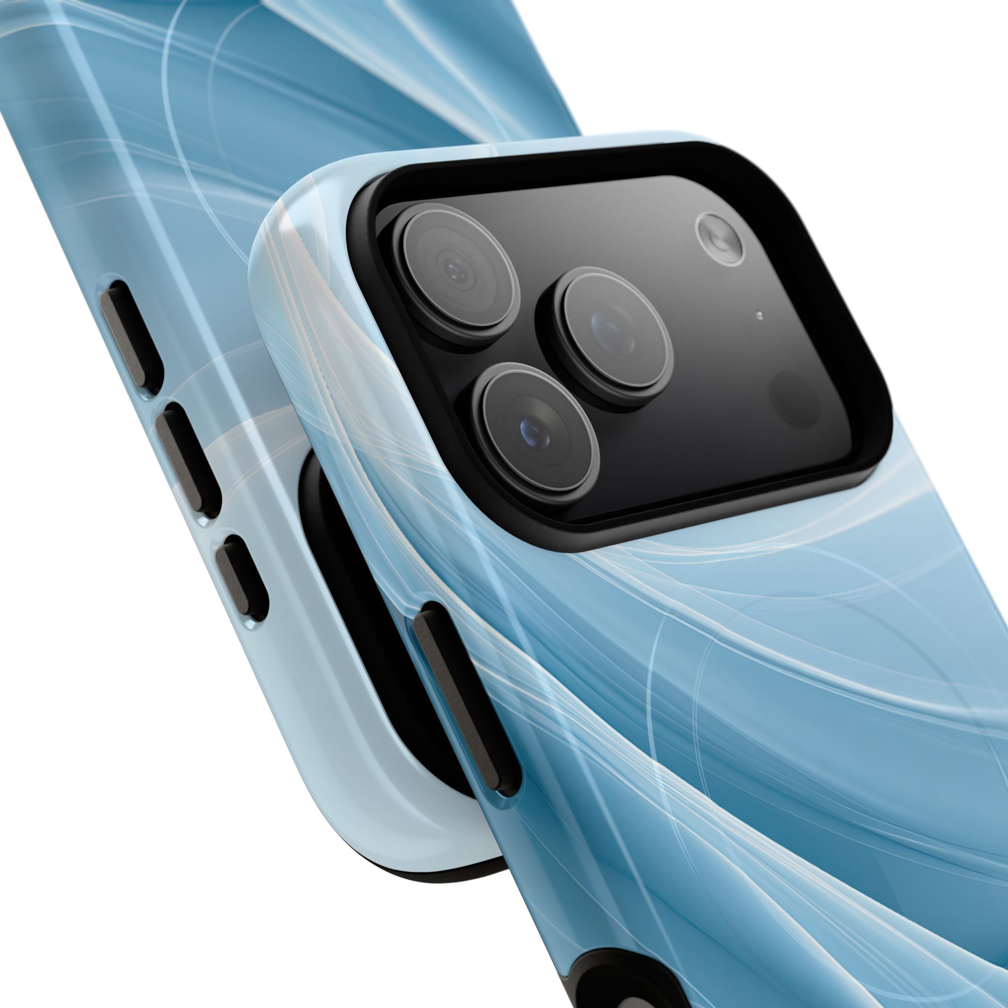 Blue Tough 2.0 Magsafe Phone Case for iPhone - Arctic Silk Drift