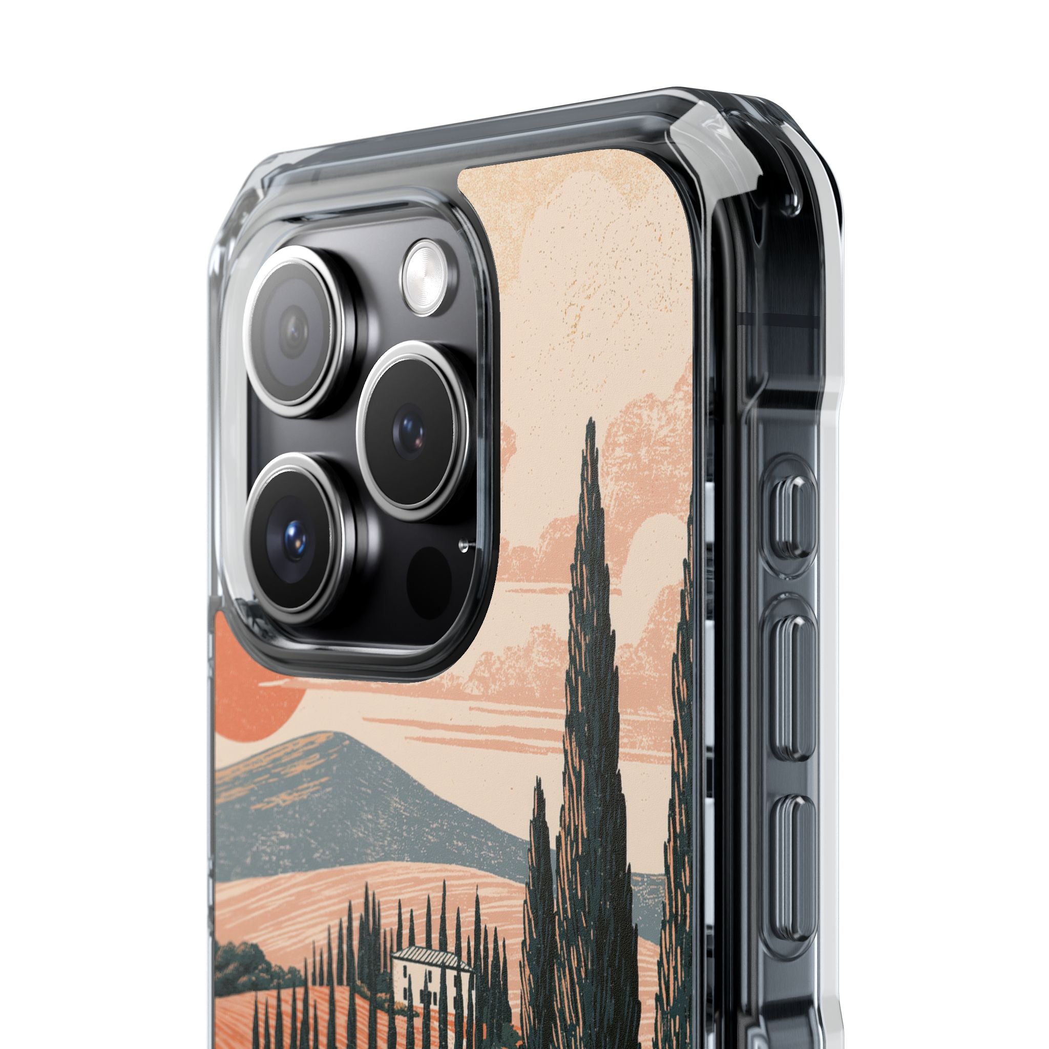 Orange Impact MagSafe Phone Case for iPhone - Terracotta Ridge Trail