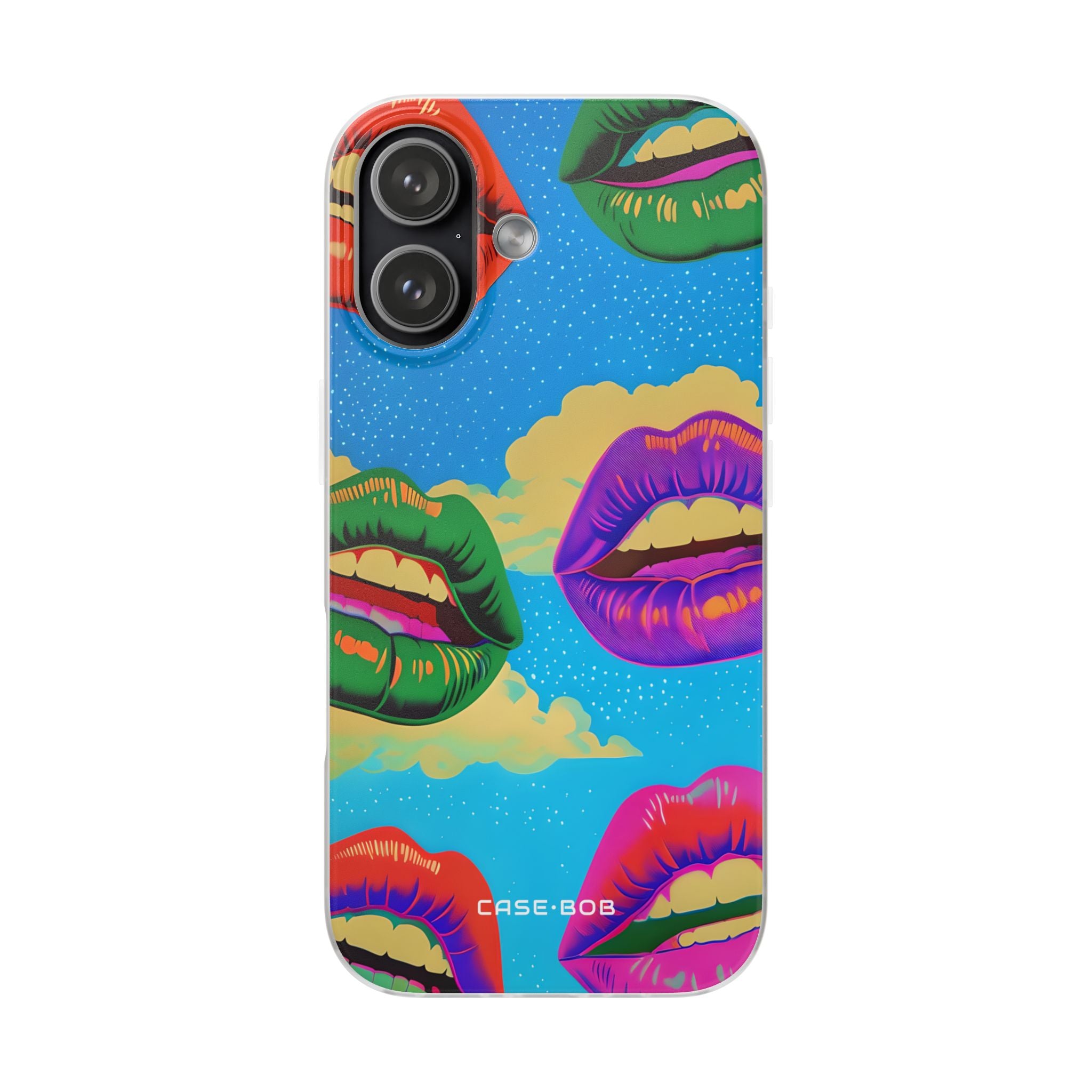 Colorful Lipscape iPhone 17 Case - Soft - CASE•BOB