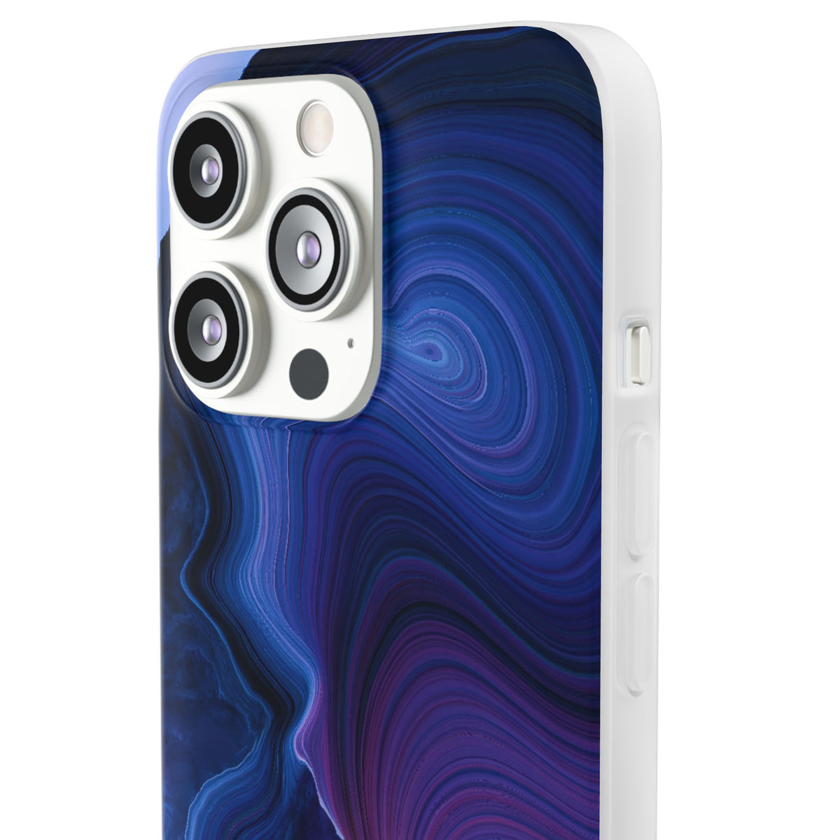 Radiant Strata · Lite Phone Case for iPhone ·  Blue