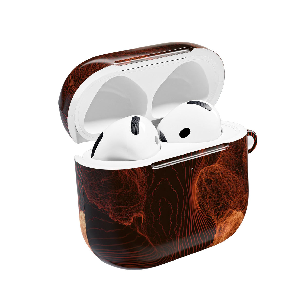 Amber Filament · Hard Case for AirPods & AirPods Pro · Orange