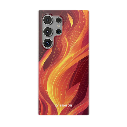 Flaming Flow Samsung S24 Ultra Cover - Blød
