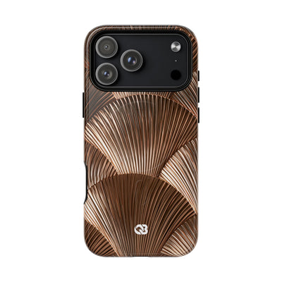 Rose Gilded Fan · Tough 2.0 Magnetic Phone Case for iPhone · Gold