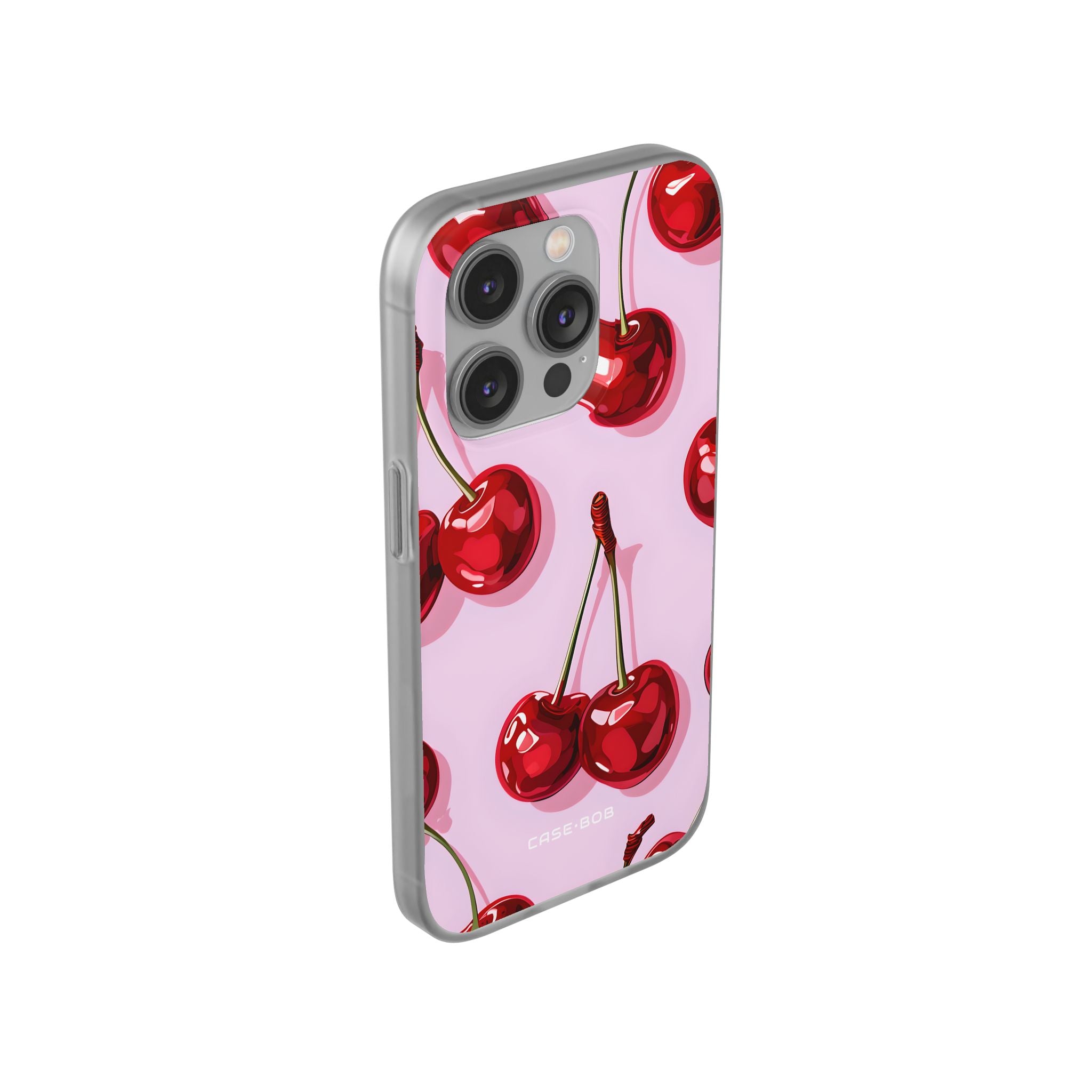 Glossy Cherry Burst iPhone 14 Pro Case - Soft - CASE•BOB