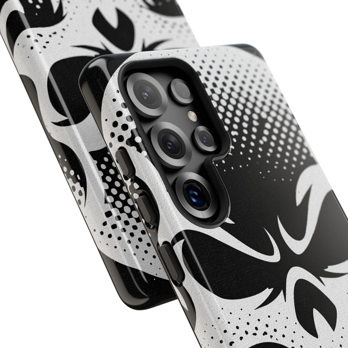 Phantom Halftone · Tough Phone Case for Samsung · Black