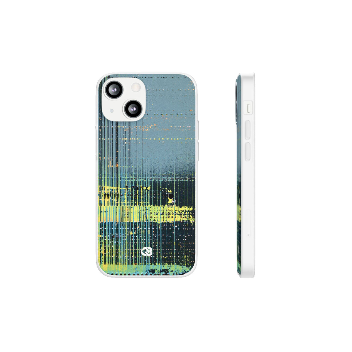 Acid Raster Circuit · Lite Phone Case for iPhone ·  Teal