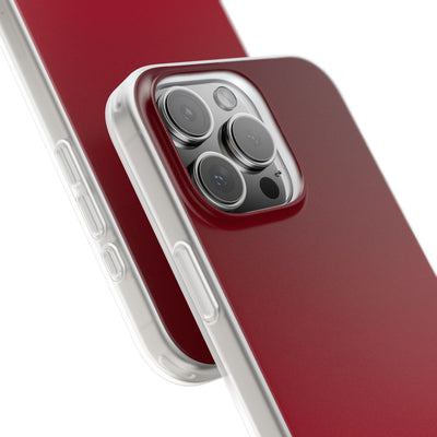 Red Lite Phone Case for iPhone - Crimson Velvet Fade