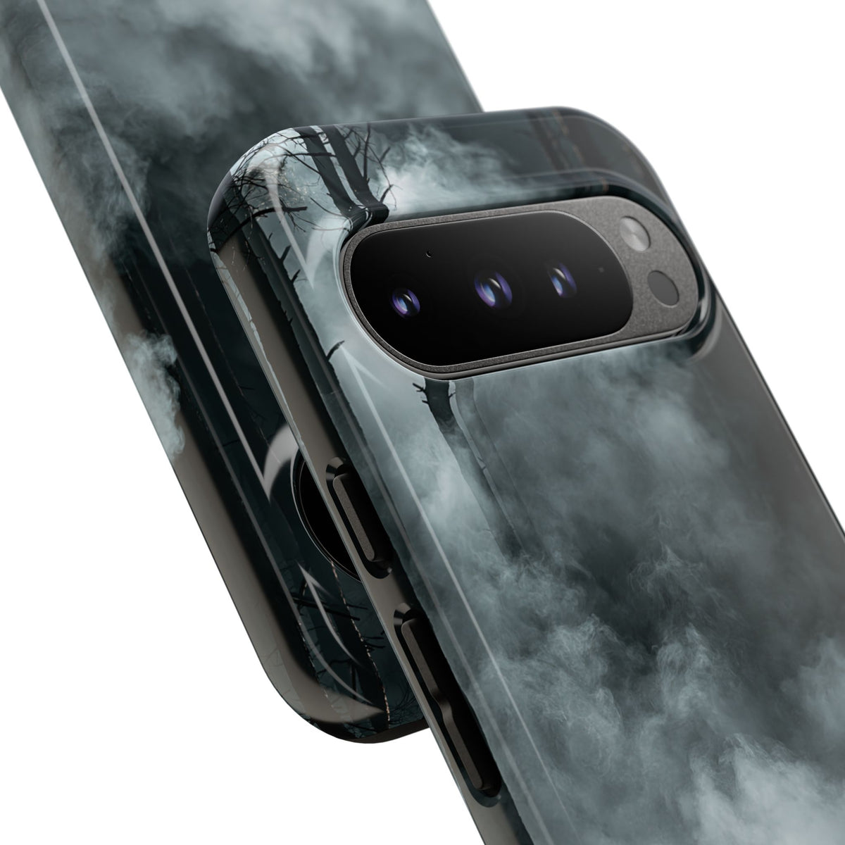 Shadowed Pine Mist · Tough Phone Case for Pixel ·  Black
