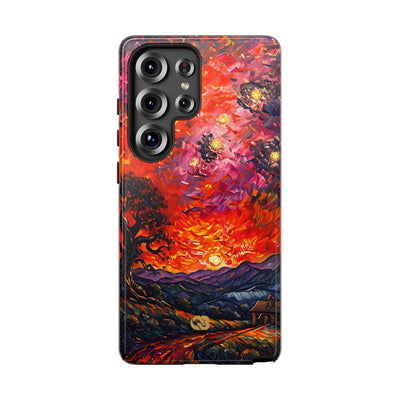 Molten Sky Tree · Tough Phone Case for Samsung