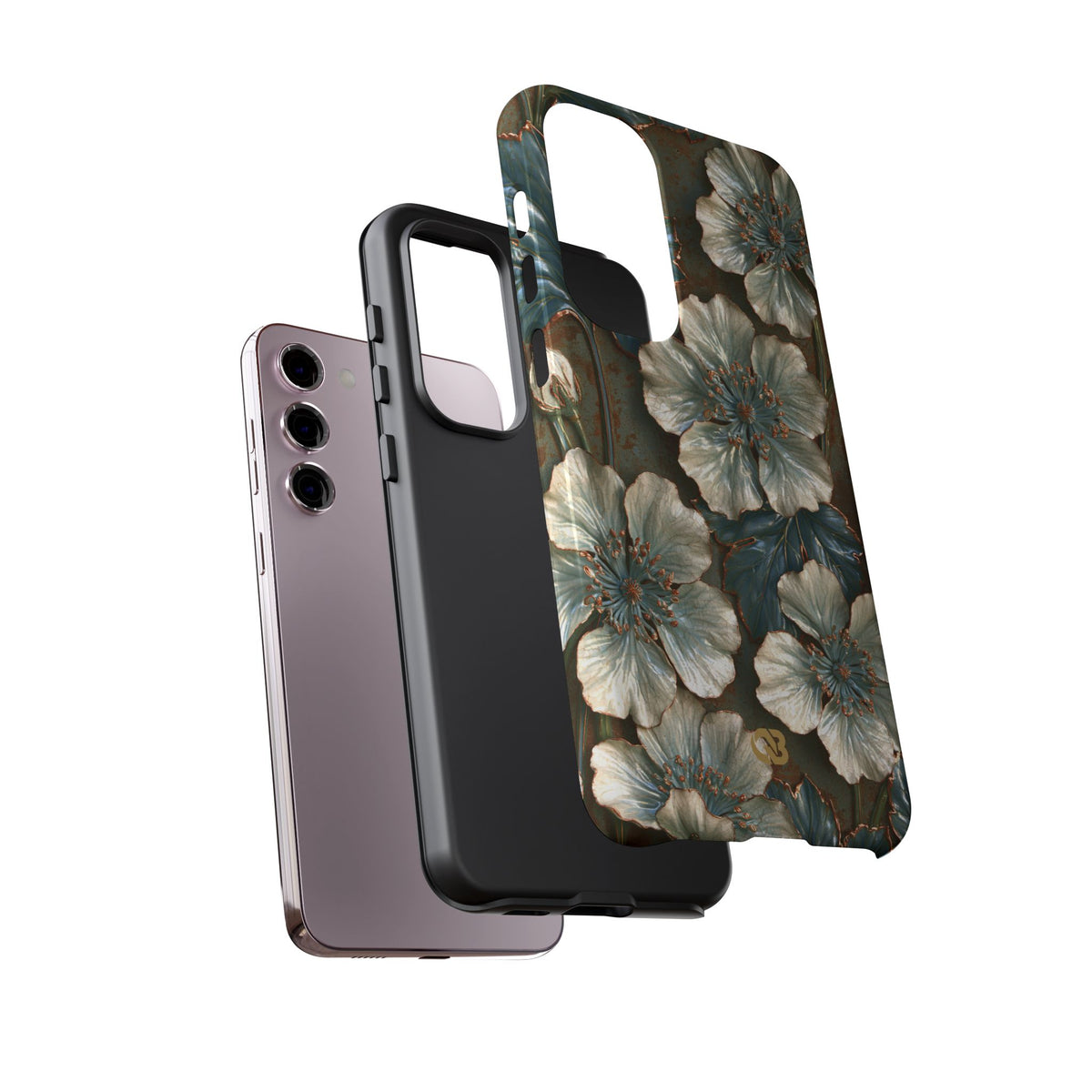 Gilded Blossom Reverie · Tough Phone Case for Samsung · Teal