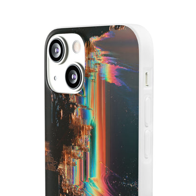 Prismatic Circuit · Lite Phone Case for iPhone ·  Black