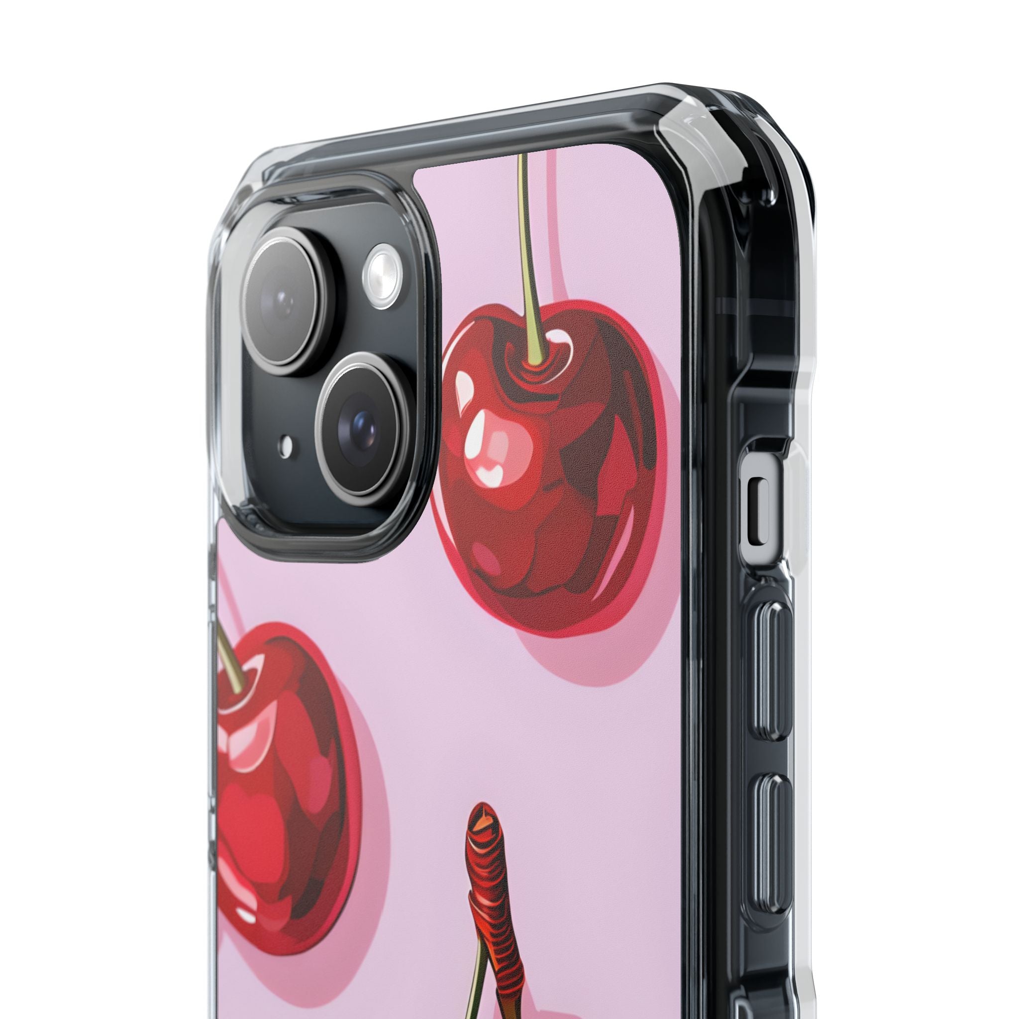 Glossy Cherry Dance iPhone 15 Case - Impact