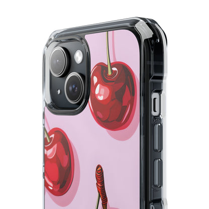 Glossy Cherry Dance iPhone 15 Case - Impact