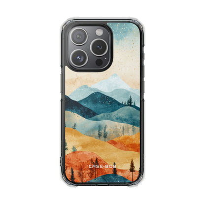 Moonlit Mountains iPhone 15 Pro Case - Impact