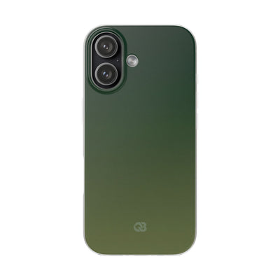 Green Lite Phone Case for iPhone - Shadow Moss Grain