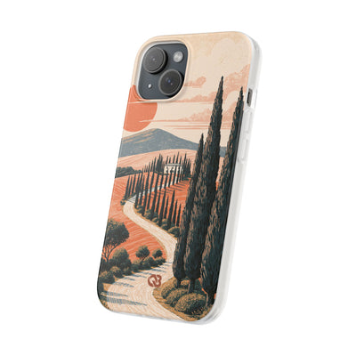 Orange Lite Phone Case for iPhone - Terracotta Ridge Trail