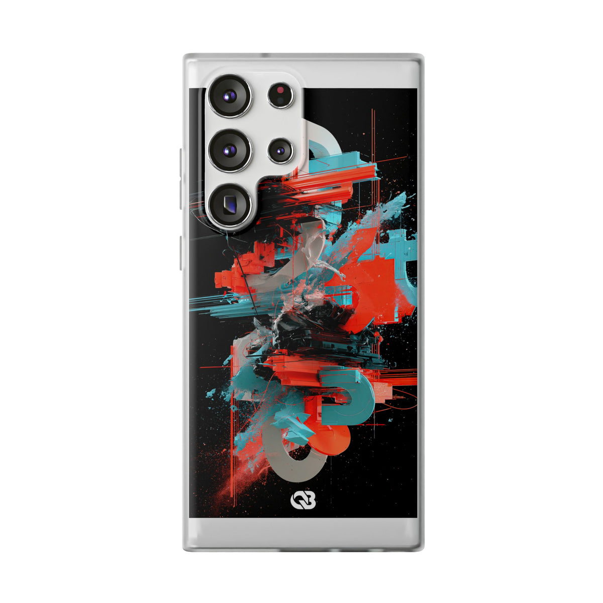 Fragmented Cyber Core · Lite Phone Case for Samsung · Black