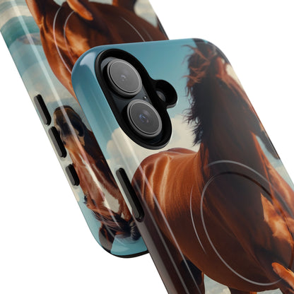 Blazing Horse iPhone 16 Plus Skal - Tough+
