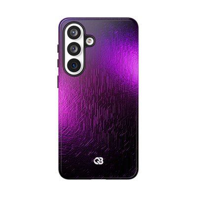 Violet Cyber Circuit · Tough Phone Case for Samsung · Purple